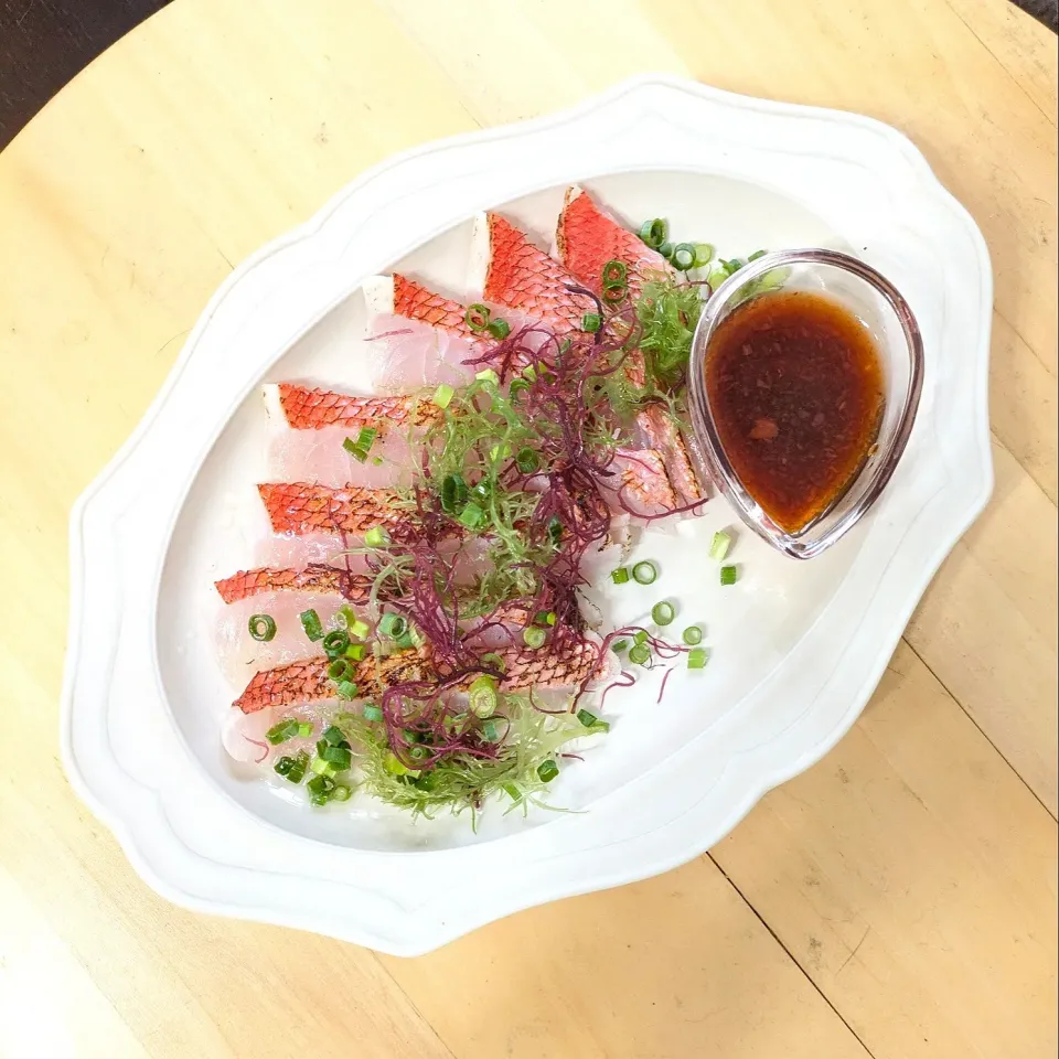 金目鯛のカルパッチョ|mi_neneco♪さん