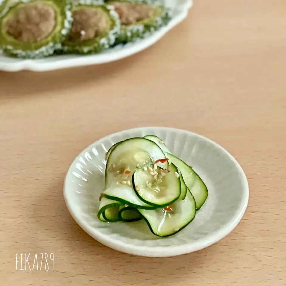 やみつきズッキーニのナムル|FIKA789さん