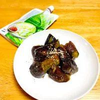 ナスのピリ辛みそ炒め|ジンユウママさん