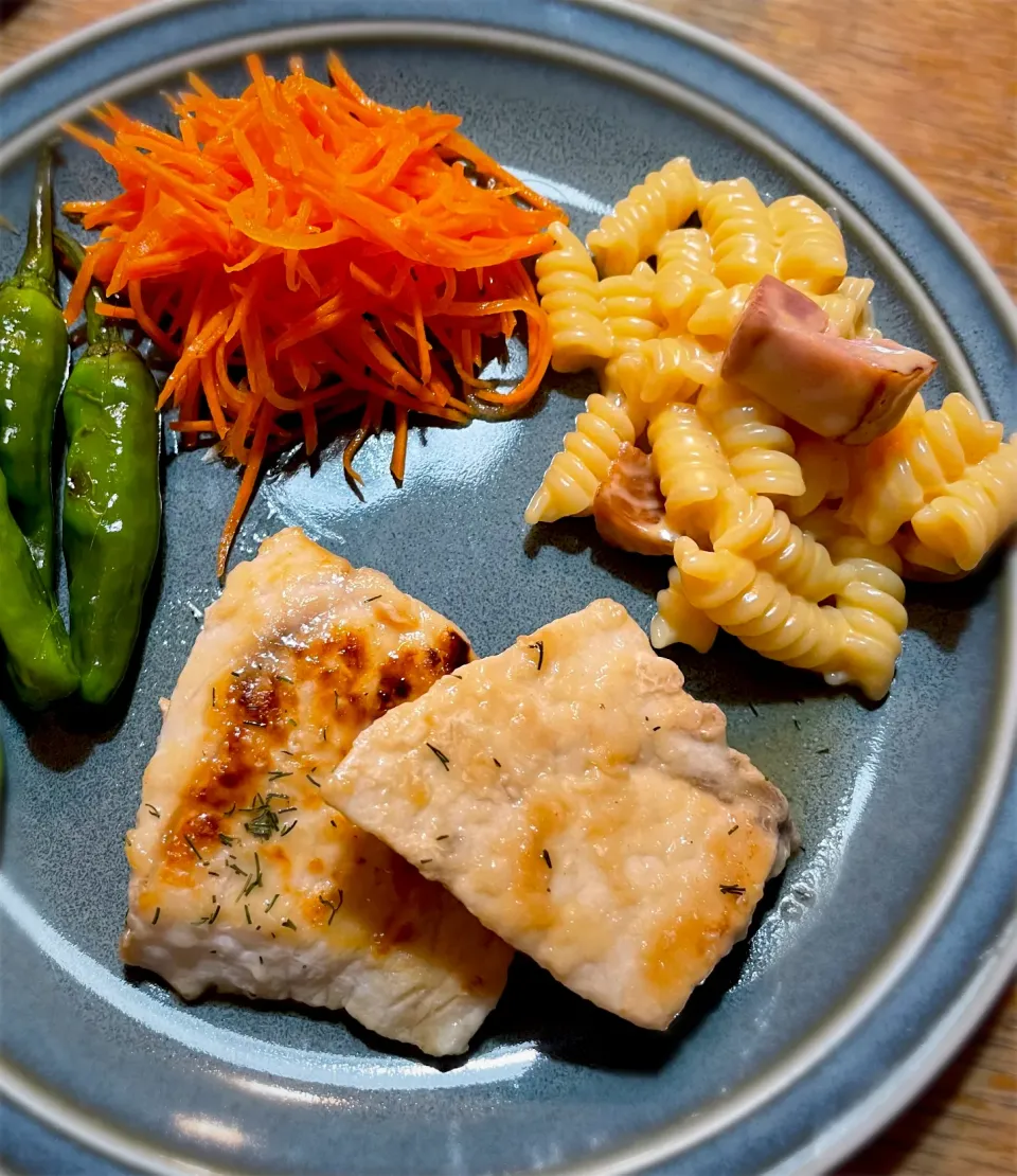 メカジキのレモンバターソース プレート|ふうりんさん