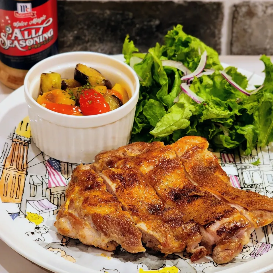 スパイシーチキンソテー|ひかるさん