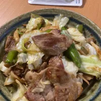 キャベツみそで野菜炒め|タマ三郎さん