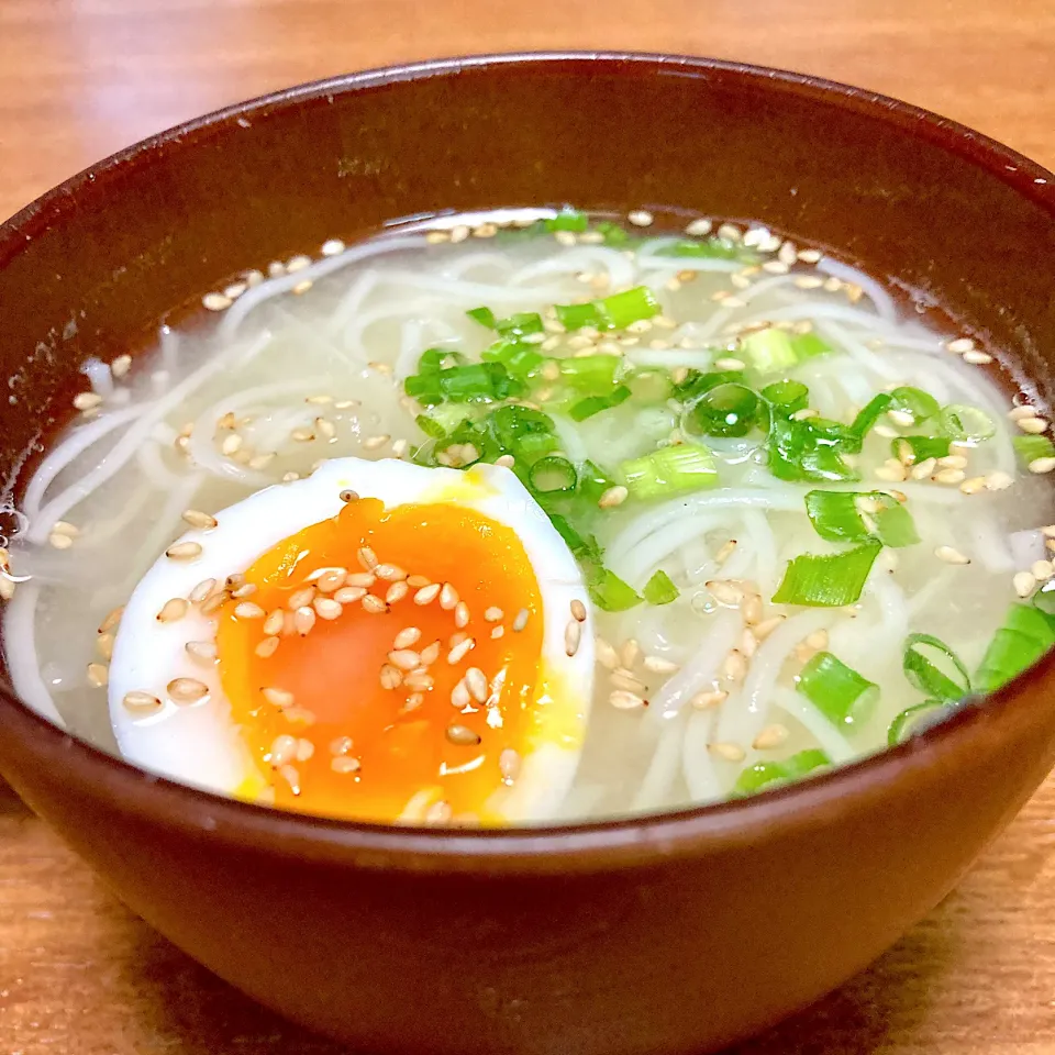 具沢山白味噌塩ラーメン🍀|まいりさん