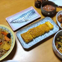 夜ごはん|しまだ ちえこさん