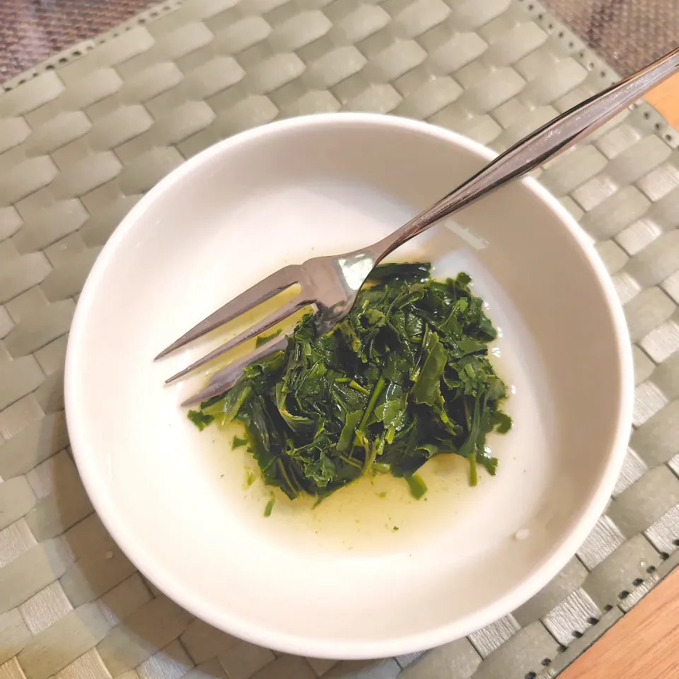 【お茶】出し殻にポン酢|シュビラさん