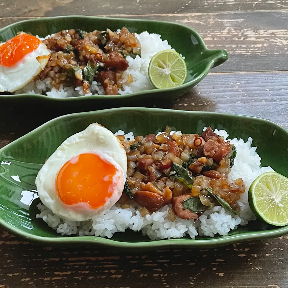 和製焼き鳥ガパオ炒め|七海さん