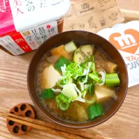 マルコメと言えば、やっぱり味噌でしょう『糀美人熟甘』の味噌汁|ナオミさん