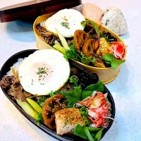 すき焼き丼風弁当