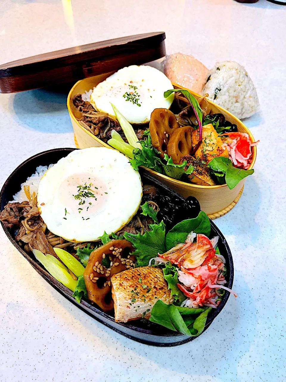 すき焼き丼風弁当|nnnnn’koさん