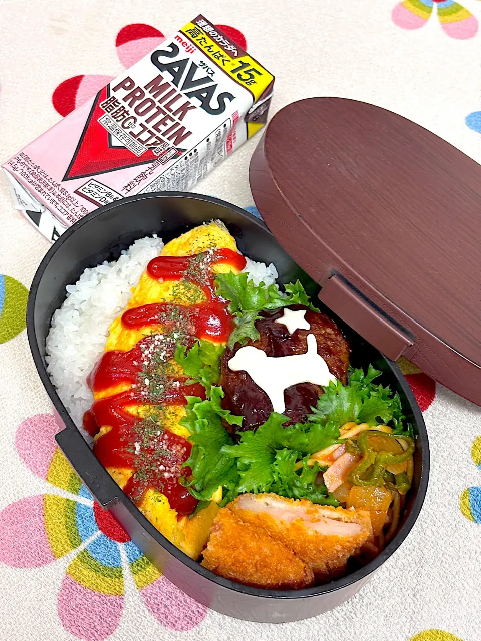 ハンバーグ弁当|Chiharϋnさん