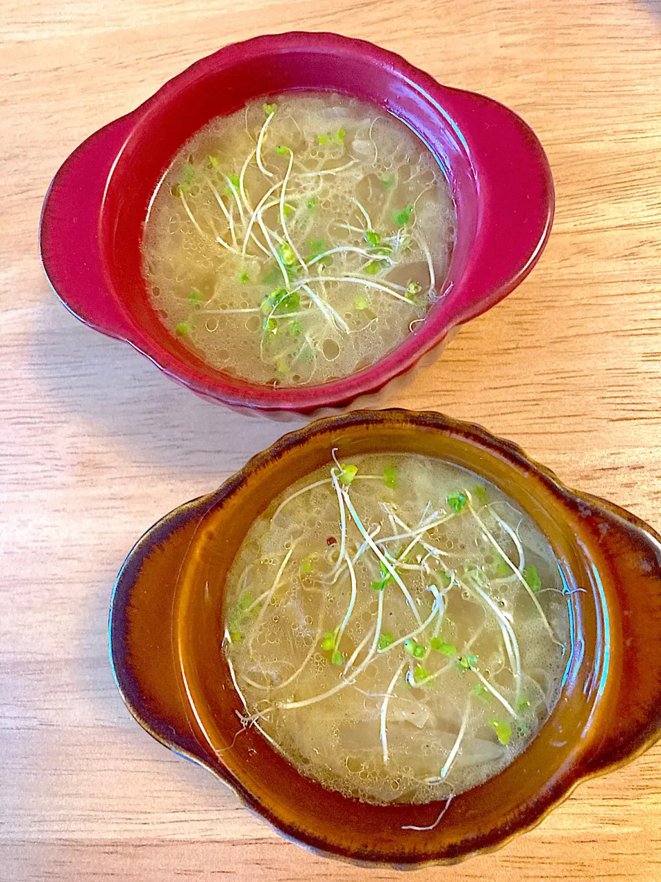 朝ごはんのオニオンスープ|さくたえさん