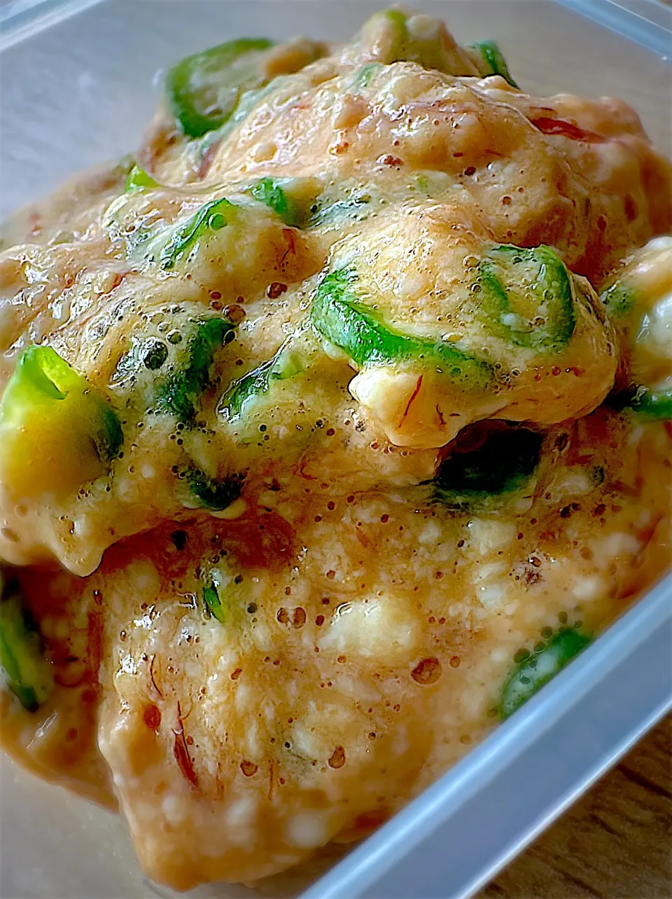 オクラ納豆豆腐|みゆき𐤔(◍´͈ ᵕ `͈ ◍)𐤔さん