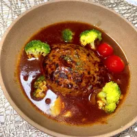 デミグラスハンバーグ|さおりさん