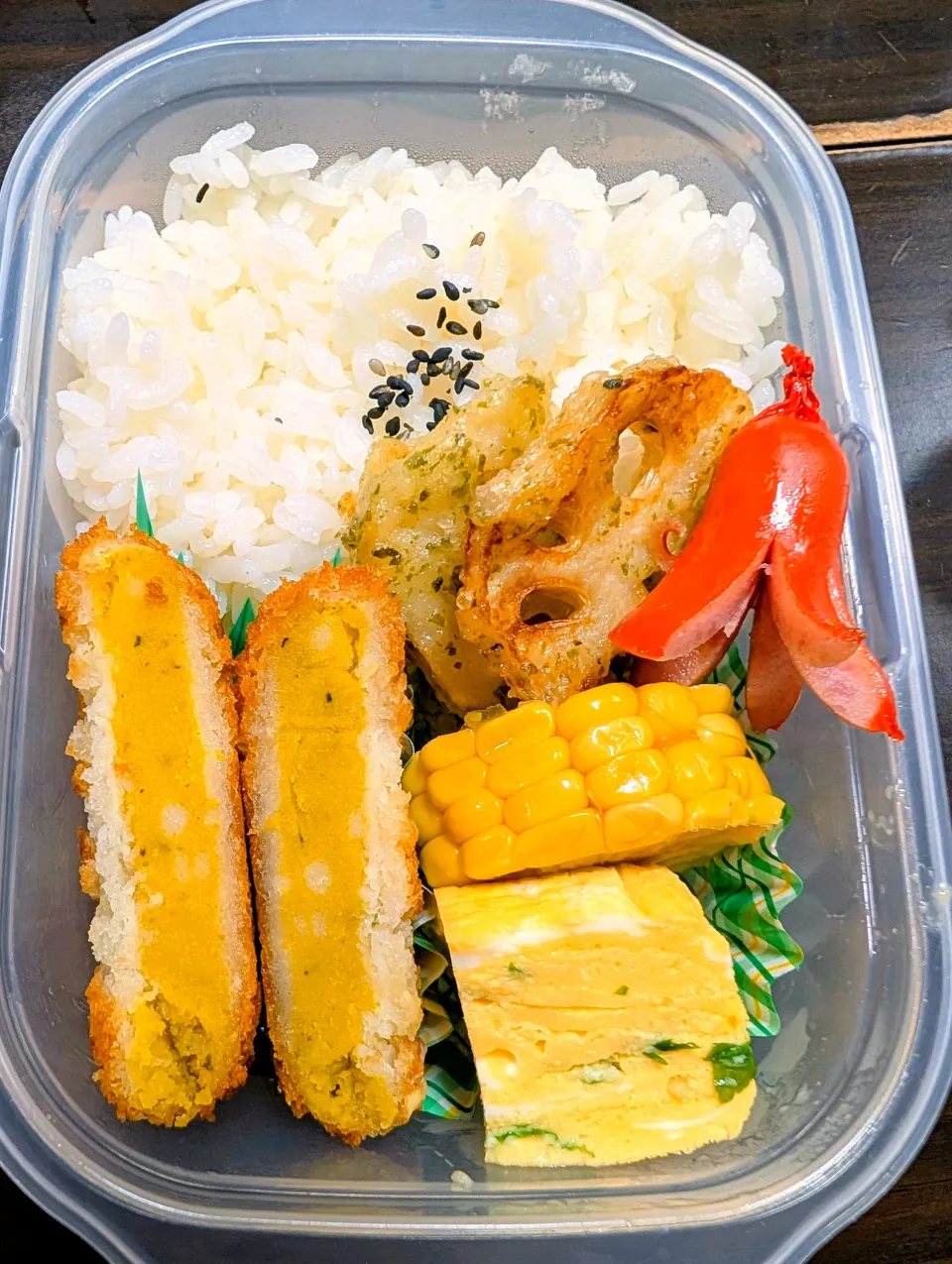 かぼちゃコロッケ弁当|ayaさん