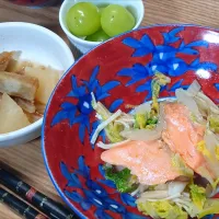 酒の野菜蒸し（シニア食）|りょうさん