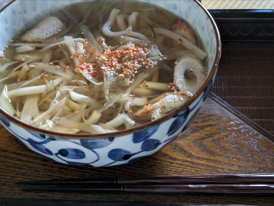ノドグロの出汁うどん