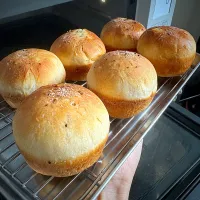 まるい塩バターパン|acokaさん