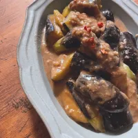 ナスのナッツ味噌麹でしぎ焼き|sonokoさん