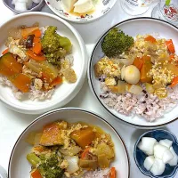 鶏そぼろ野菜中華煮|さとう かおりさん