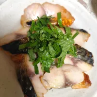 生協のレンチン鯖のカンタン酢漬け