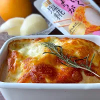 にんにくしょうが塩糀チーズフォカッチャ