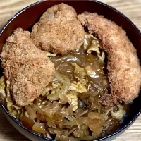 ☆ささみフライとヒレカツ和風カレー丼|まぁたんさん
