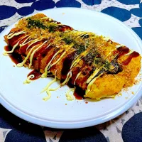 ソーセージのとんぺい焼き風|ももさん