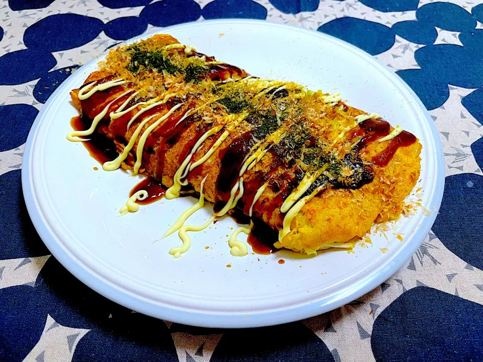 ソーセージのとんぺい焼き風|ももさん