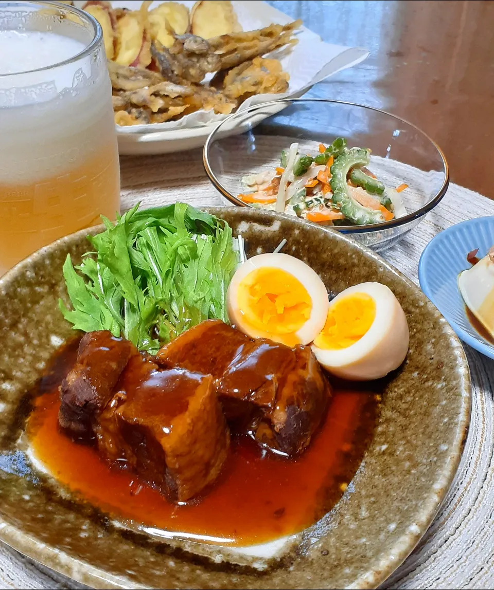 豚バラの黒糖煮|びせんさん