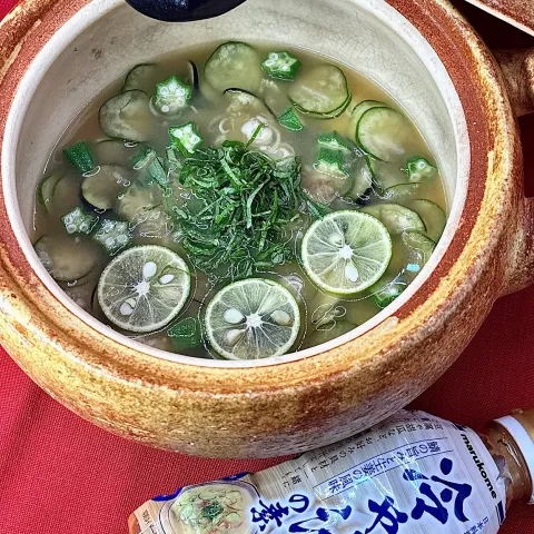 「液みそ つきぢ田村監修 冷や汁の素」を使ってみたSnapdishの料理・レシピ写真:冷や汁