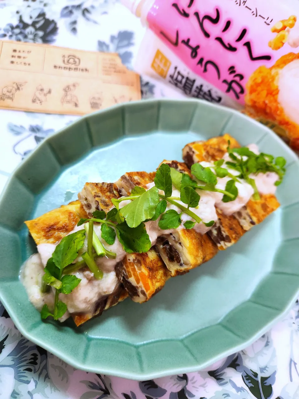 🔷🍄きのこを楽しむ🐣オムレツ🍄きのこクリームソース添え　マルコメさん🍁🍂秋の新商品と定番商品🔷|@きなこさん