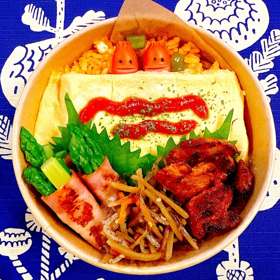 2025.9.19 オムライス弁当|maicoooさん