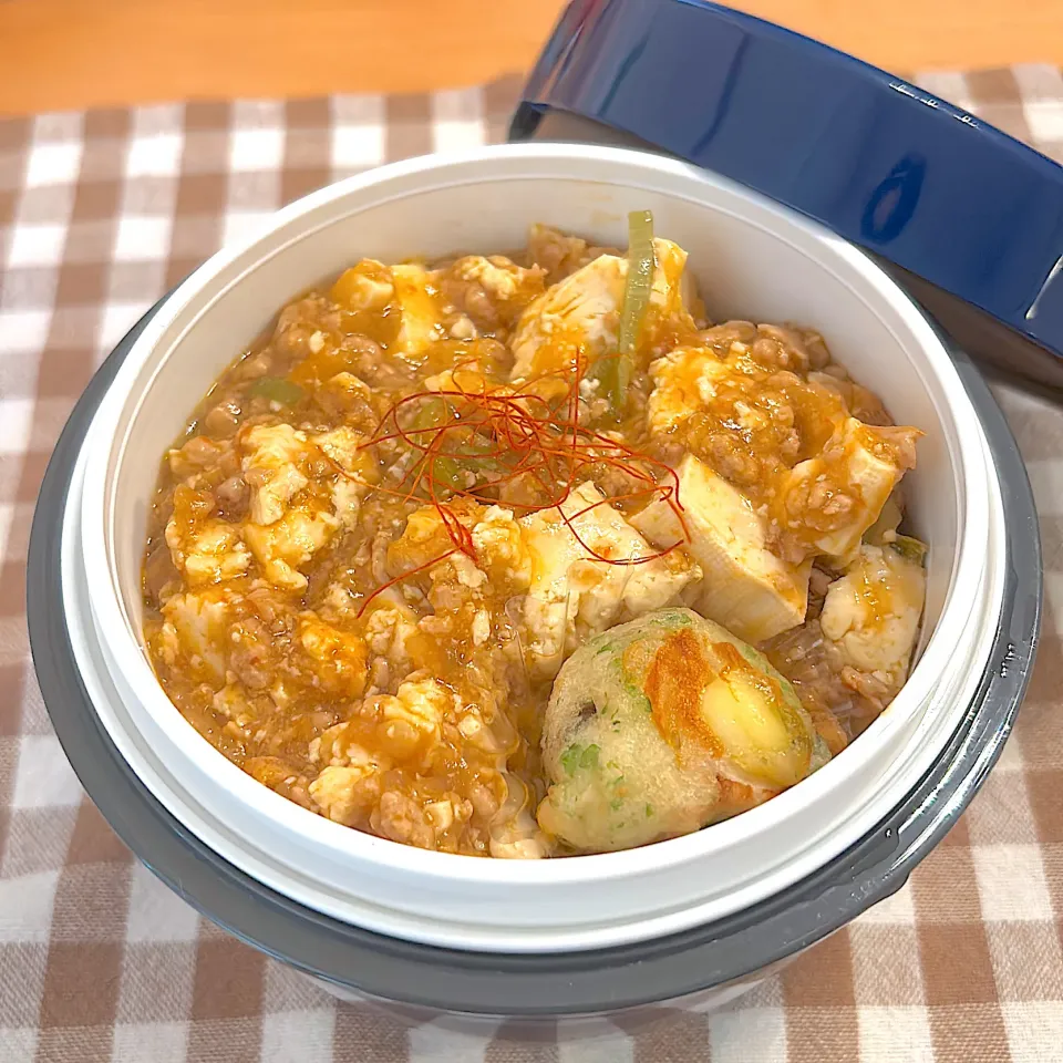 0919 麻婆豆腐丼　男子高校生弁当|Riieeさん