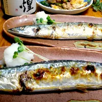 さんまの塩焼き️