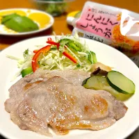 にんにくしょうが焼き|むぎこさん