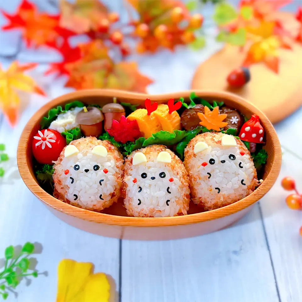 ハリネズミ弁当|sachikoさん