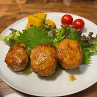 蓮根入り鶏つくね|yonyonさん