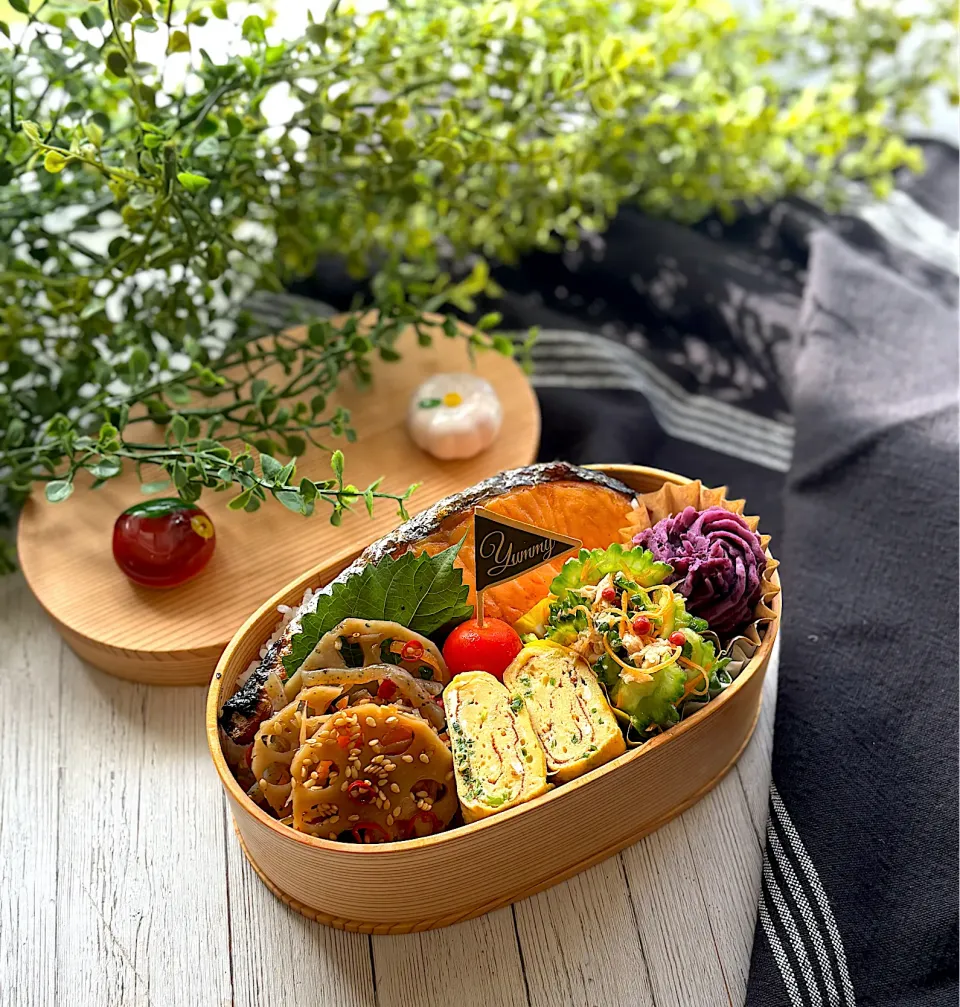 焼き鮭弁当|マーブルさん