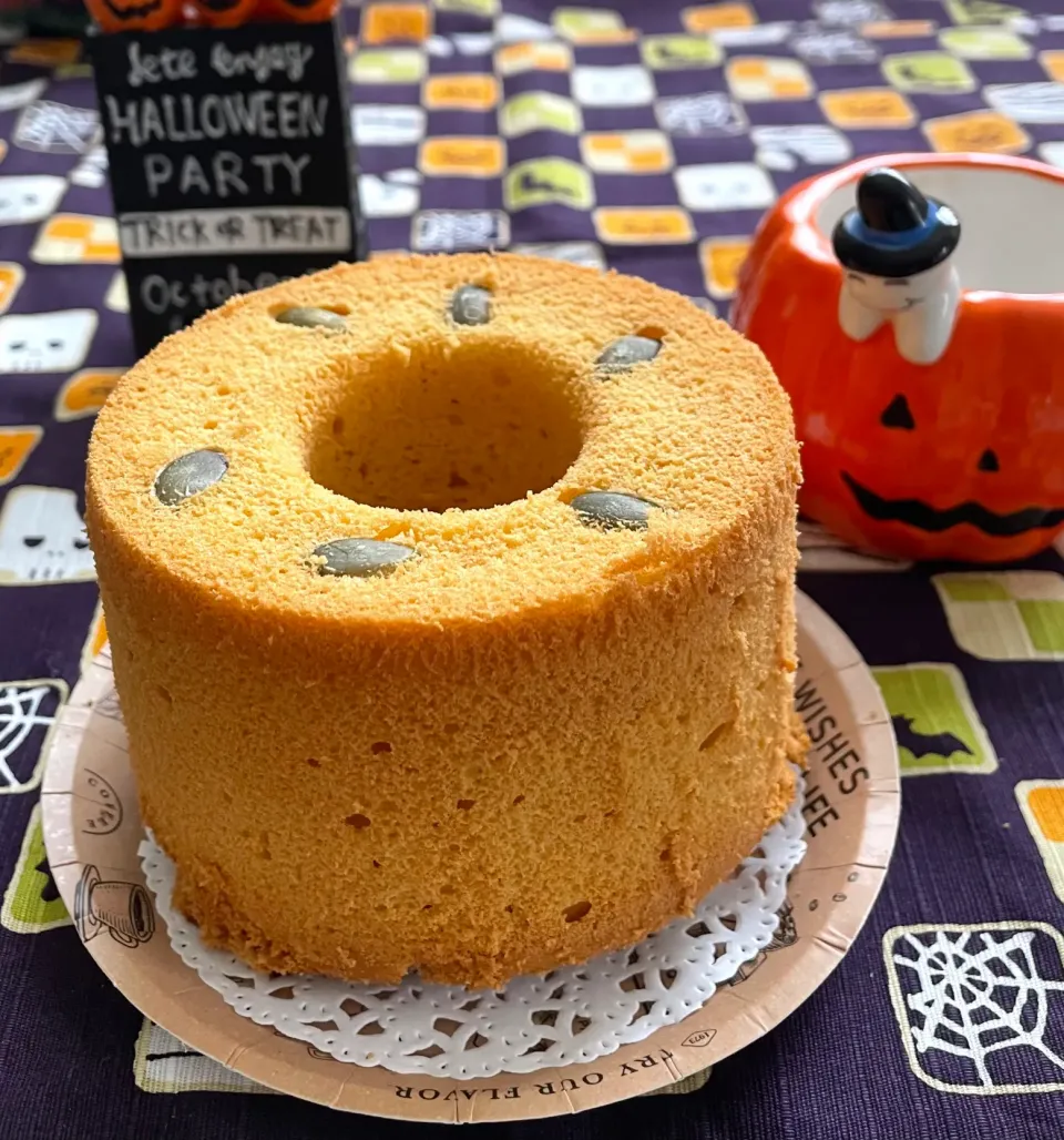 ハロウィンにかぼちゃのシフォン|Ｌilicaさん