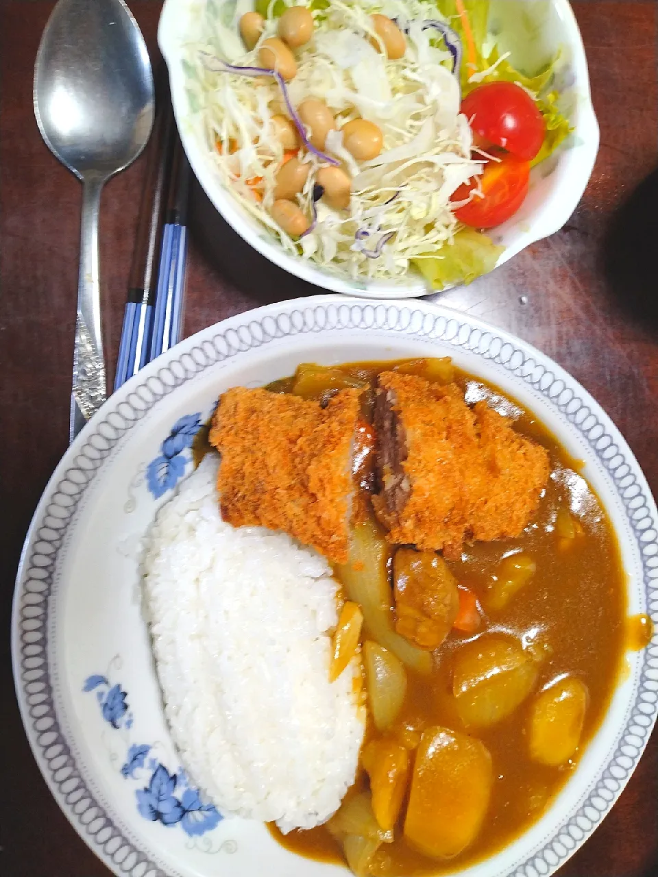 カツカレー|のばーきさん