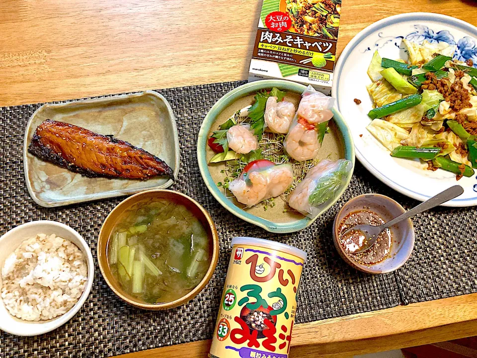 お試し商品より〜肉みそキャベツ作ってみたよ〜|さくたえさん