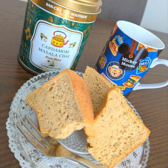 紅茶のシフォンケーキ
