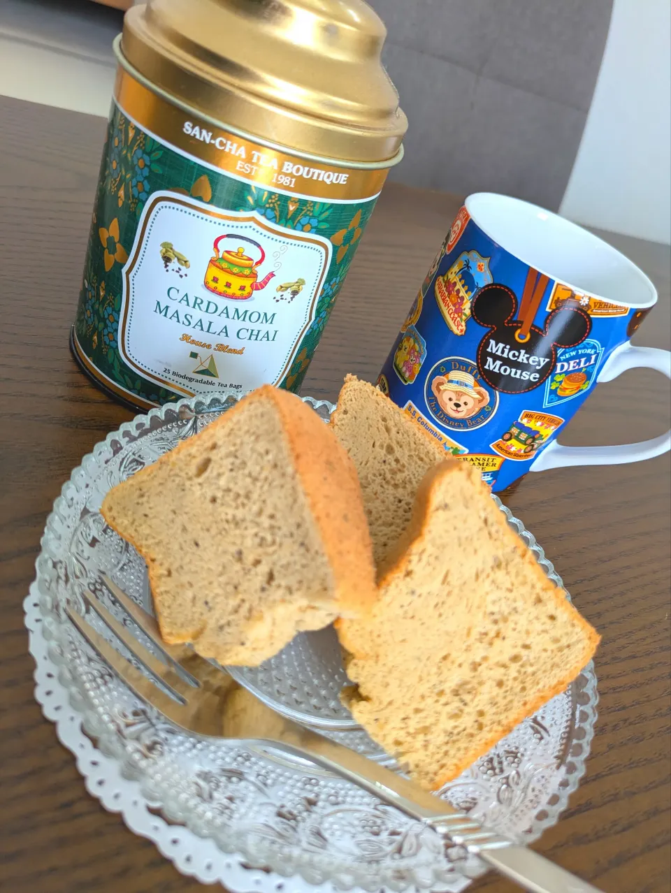 紅茶のシフォンケーキ|じょうさん