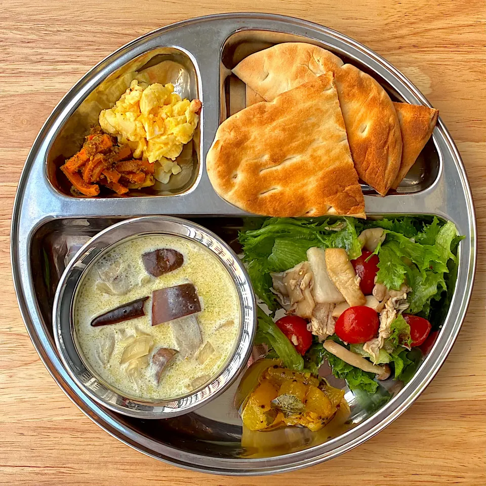 なすのココナツカレー|青い鳥さん