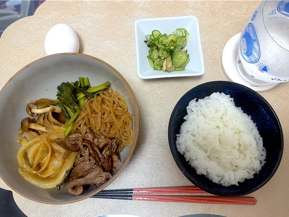 すき焼き風🥩|S h i z🦋さん