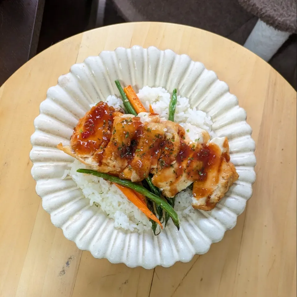 チキンチャッププレート|mi_neneco♪さん