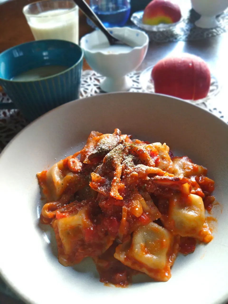 ラビオリde朝ごはん！|まめころさん