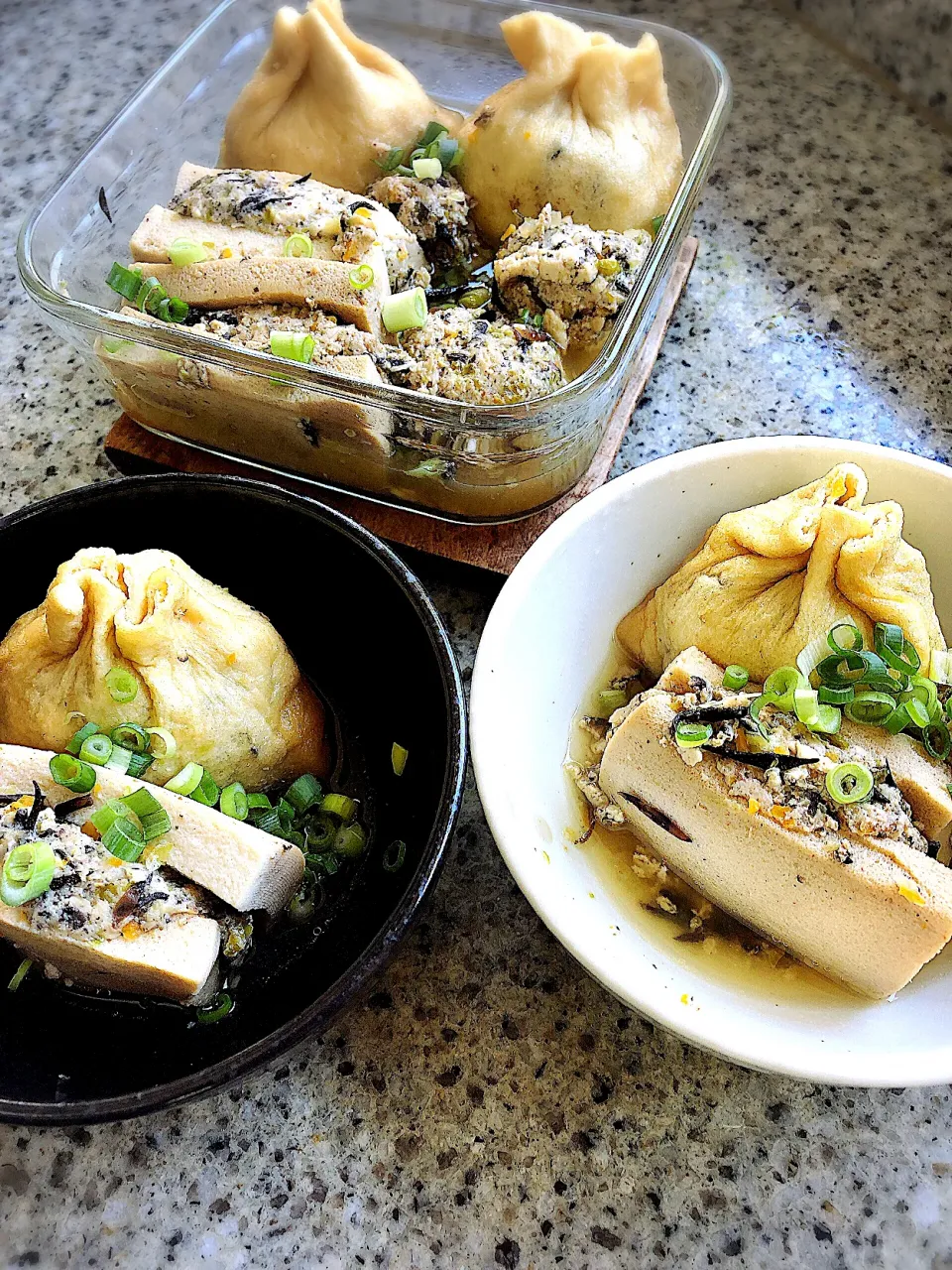 巾着煮、挟み高野豆腐|ヨウコさん