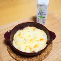 鮭ときのこの米糀ミルクグラタン|Manamiさん