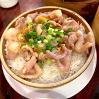 蝦醬蒸腩仔飯|skyblueさん